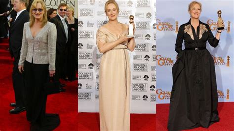 Meryl Streep’s Golden Globe Style Through the 